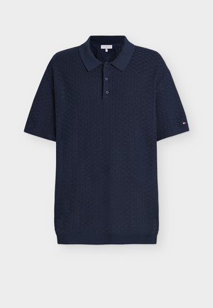 Tommy Hilfiger, STRUCTURE - Poloshirt - carbon navy