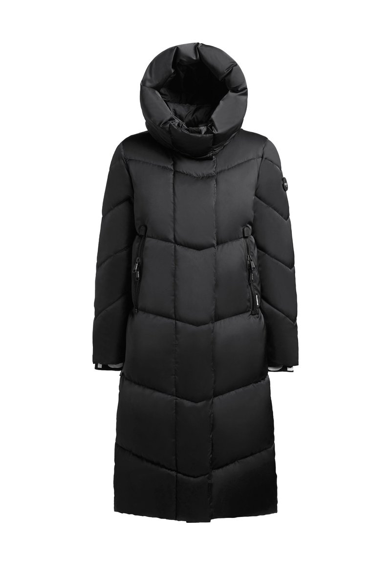 khujo Wintermantel zwart
