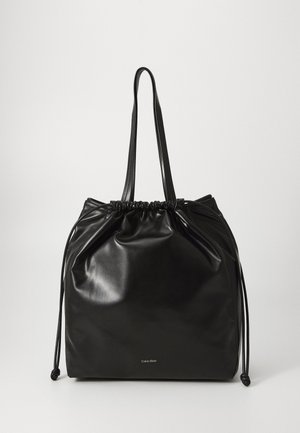 DRAWSTRING TOTE - Shoppingveske - black
