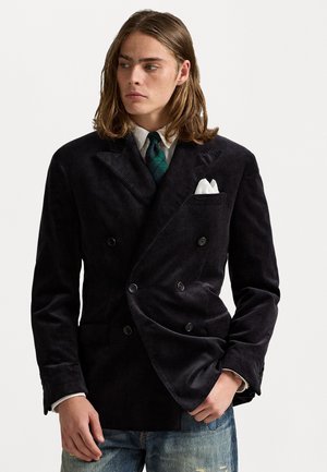 POLO TAILORED CORDUROY SUIT JACKET - Švarkas - black