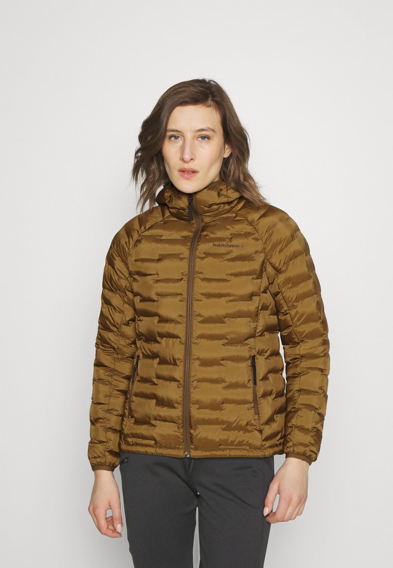 Peak Performance W ARGON HOOD Giacca invernale brown/marrone