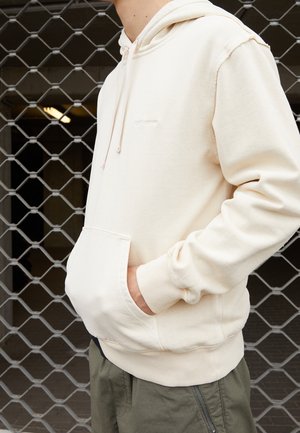 Felpa con cappuccio - off-white