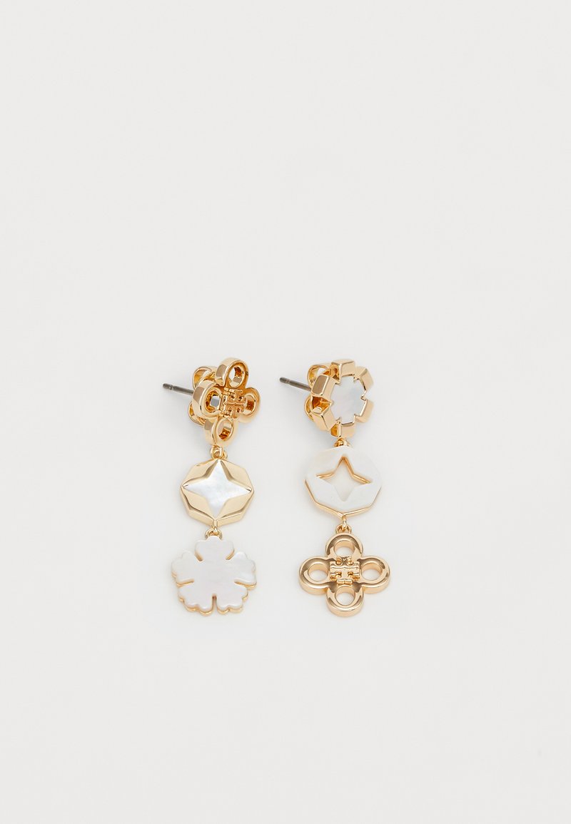 Tory Burch KIRA CLOVER LINEAR EARRING - Øreringe - gold-coloured
