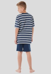 Schiesser SET - Pyžamová sada - nachtblau