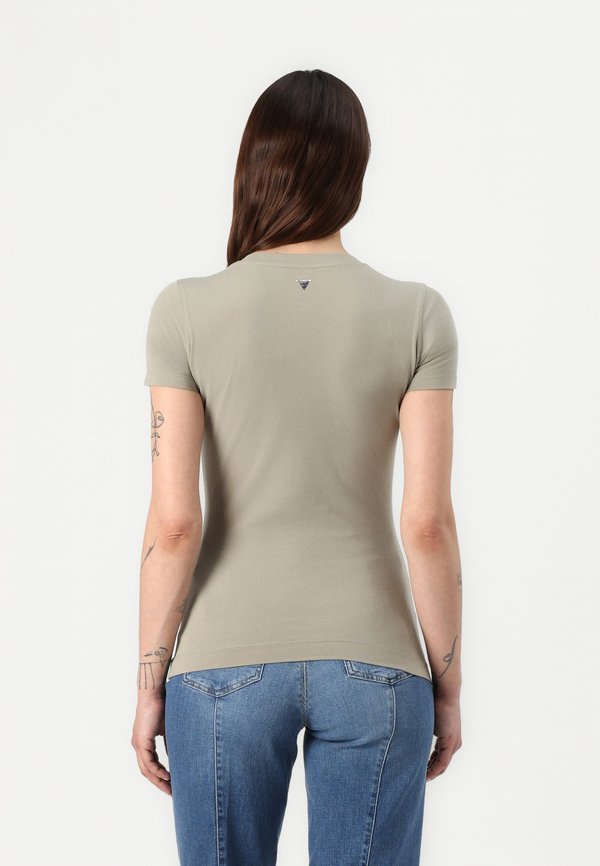 Print T-shirt - sage leaf3