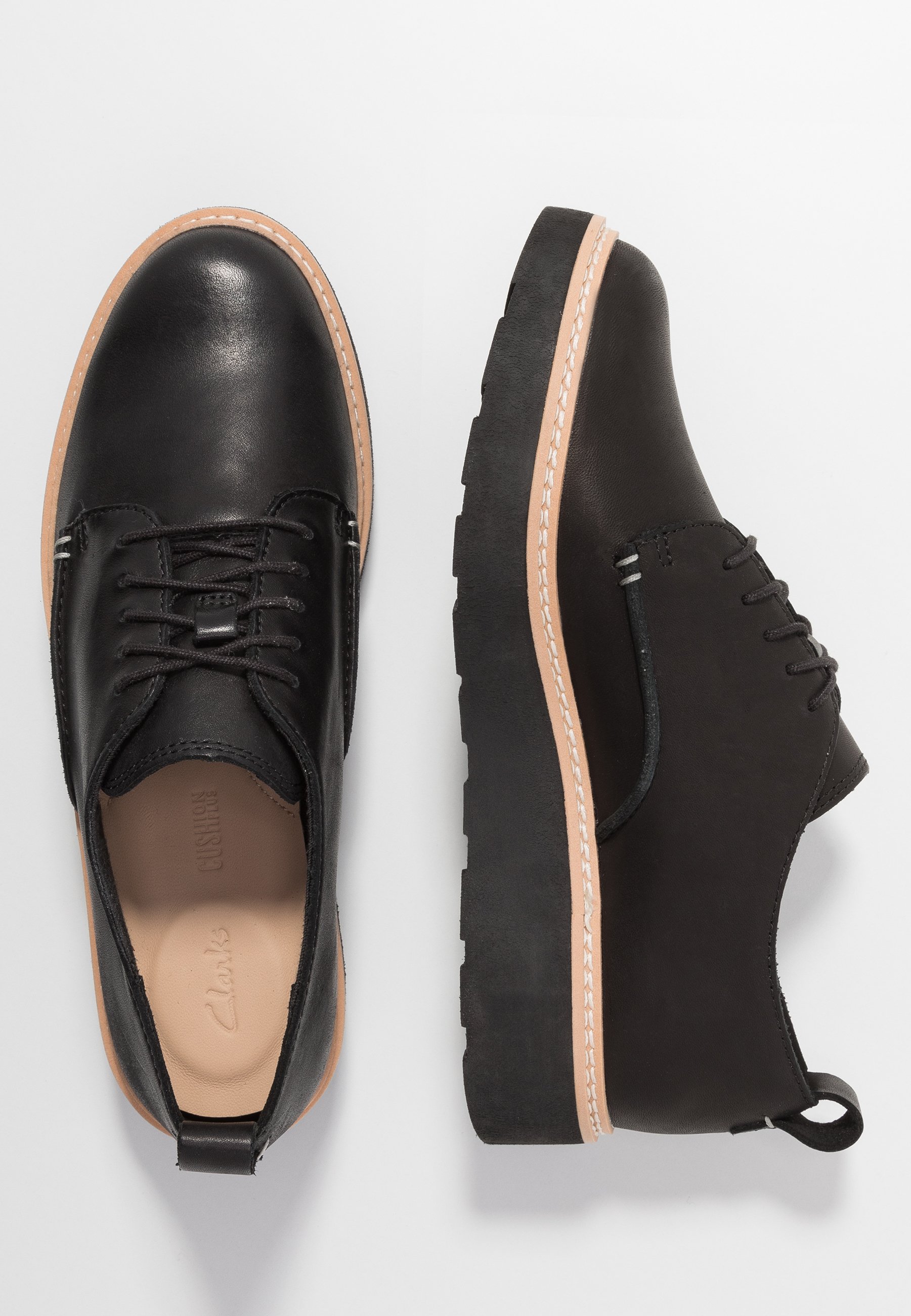 Clarks TRACE WALK Snøresko black Zalando.no Clarks TRACE WALK Snøresko black Zalando.no