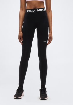 Tights - black/white