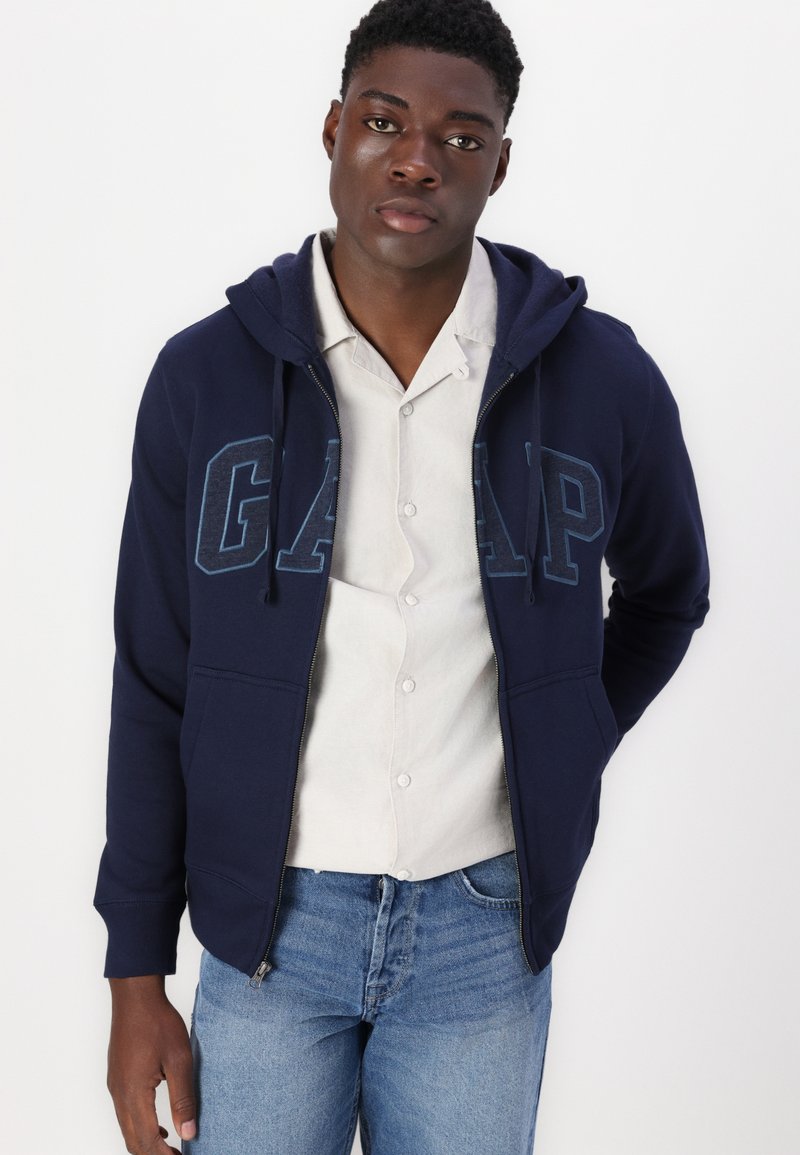 GAP HERITAGE LOGO Hoodie tapestry navy/dark blue Zalando