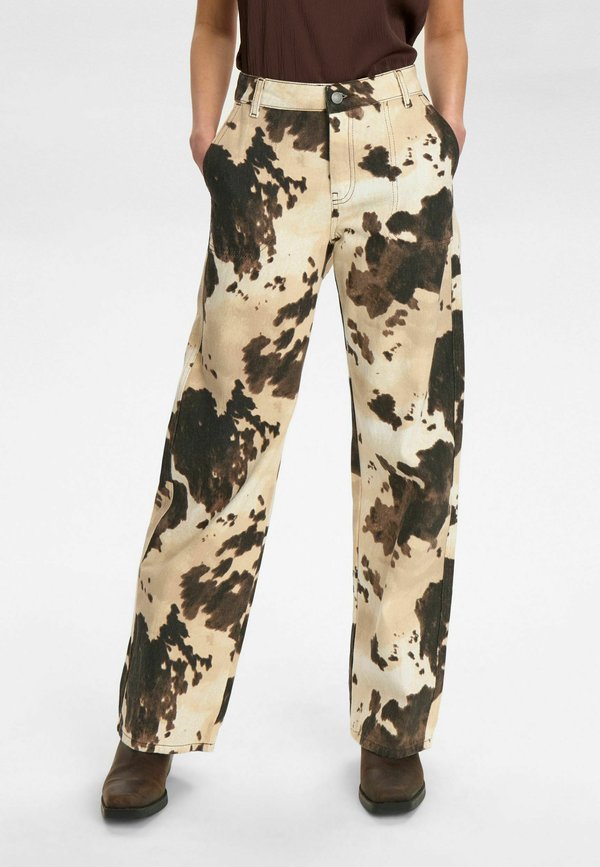 NUIVY - Stoffhose - gray morn