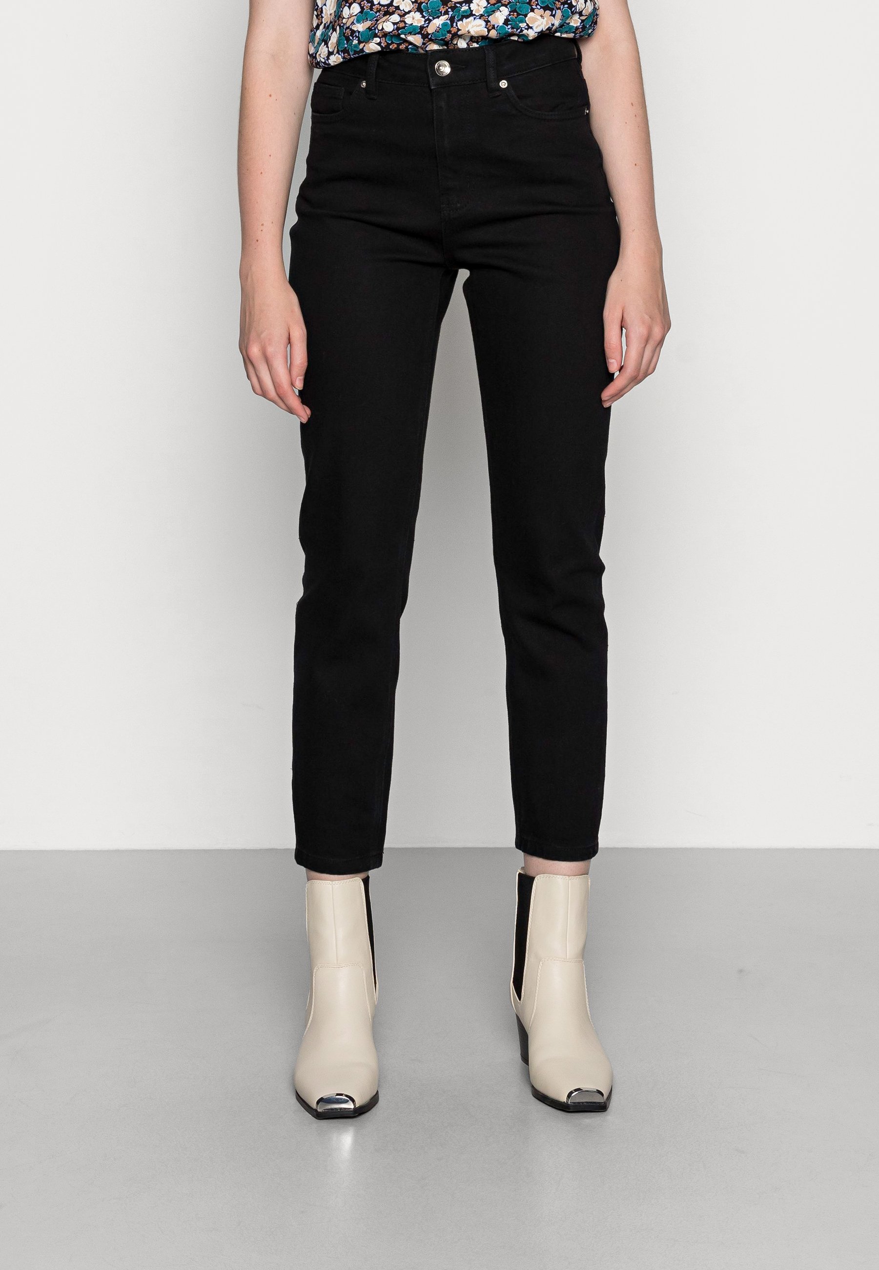 Vero Moda VMBRENDA - Straight leg jeans - black - Zalando.ie