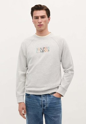 Scalpers RUSTIC HIGH - Sweatshirt - grey melange
