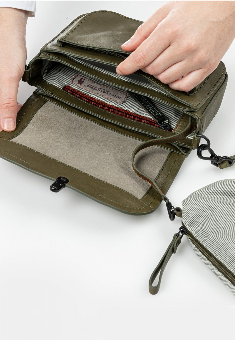 Aunts & Uncles MRS WAFFLE - Umhängetasche - tarmac