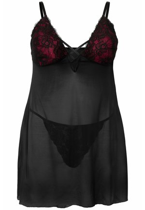 Ulla Popken Pyjama - black