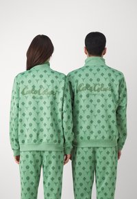 Carlo Colucci TRACKSUIT JACKET UNISEX - Cipzáras pulóver - light green
