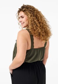 Zizzi Bluse - thyme