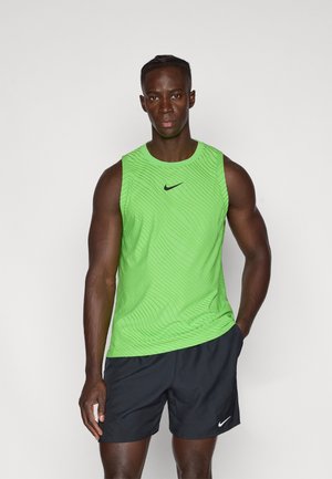 NIKECOURT ADVANTAGE SLAM TANK - Débardeur - mean green/black