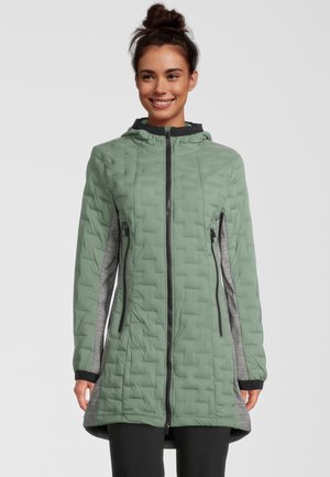 ELEMENTS HYBRID - Zimn kabt - ivy green/medium grey melange