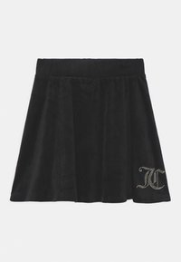 Juicy Couture DIAMANTE ALINE SKIRT - Áčková sukně - jet black