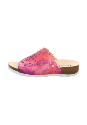 JULIA - Mules - fuxia