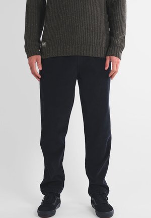 CORD - Pantalon classique - noir