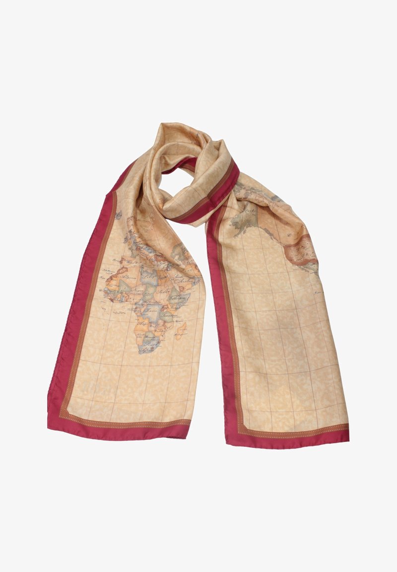 Sciarpa A Quadri Arancione Aragosta Quadretti Bianchi Neri Uomo Donna - Avantgarde Accessori - Foto 3