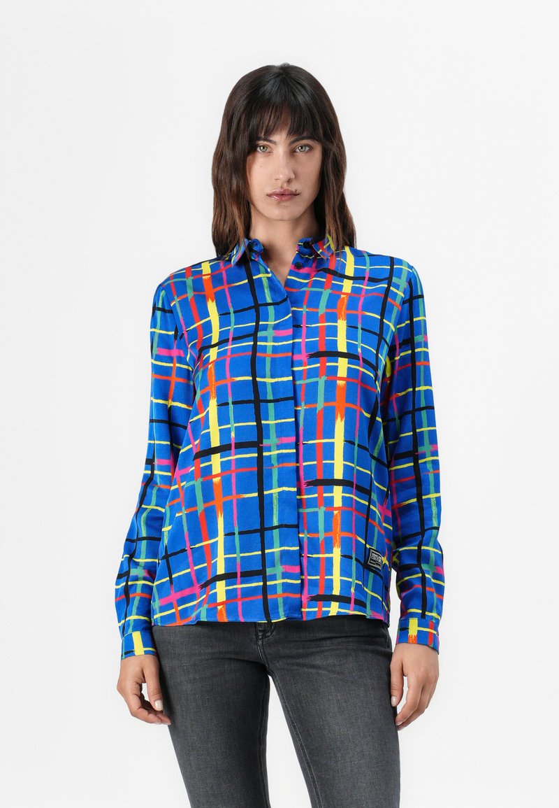 Versace Jeans Couture Overhemdblouse blauw