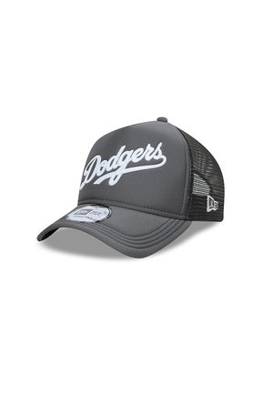 SCRIPT TRUCKER UNISEX - Caps - dark grey