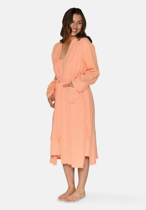 NELLY - Dressing gown - coral sands