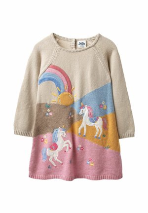 REGULAR FIT - Pulóverruha - natural unicorn scene