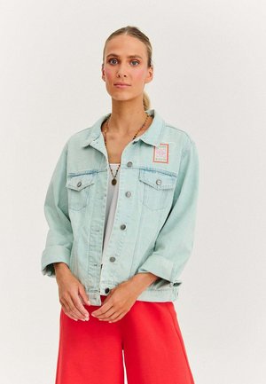 BELLA CIAO - Denimová bunda - light blue