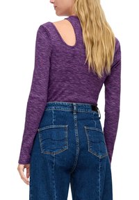 QS Langarmshirt - flieder