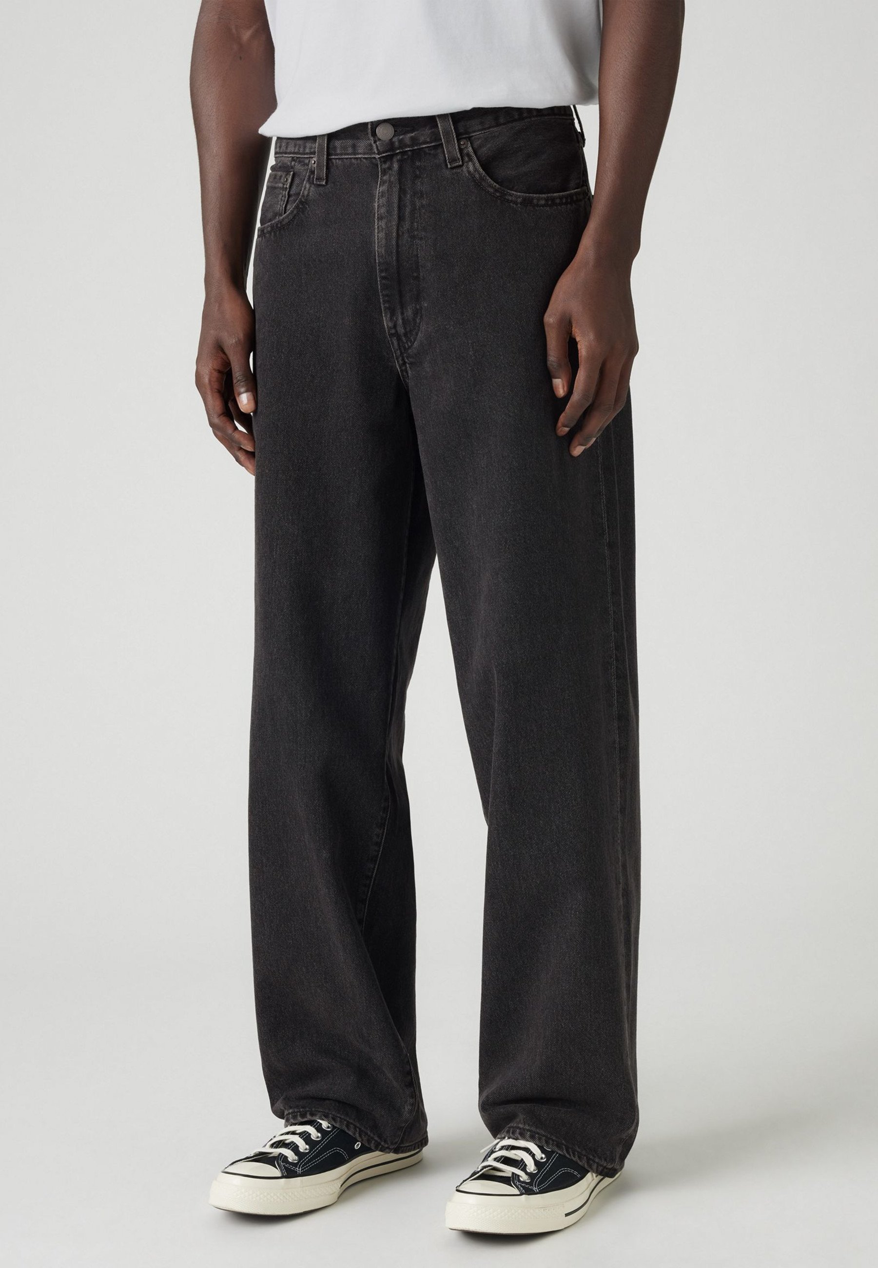 Levi's® 578® BAGGY - Baggy jeans - 8am in charlotte/zwart denim/blackdenim - Zalando.nl