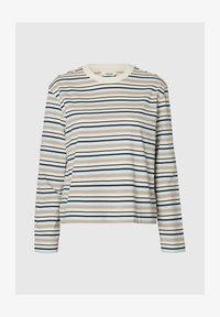 Neizvēlēts, cashmere blue stripes multi stripe