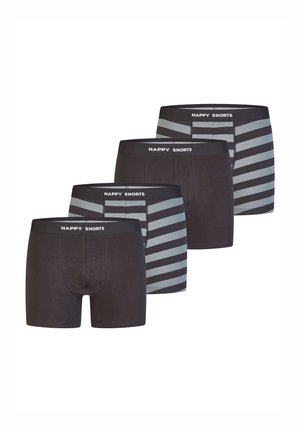 4-PACK - Boxerbriefs - schwarz/grau