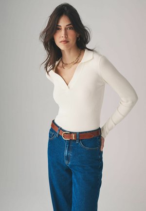 REGULAR FIT - 2 PACK  - Jumper - black cream