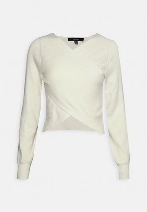 VMWILLOW WRAP - Sweter - birch