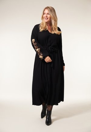 INES - Blousejurk - black