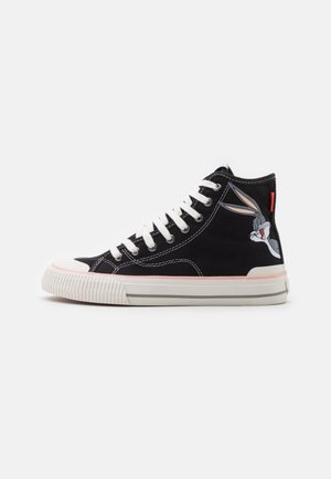 EXCLUSIVE COLLECTOR LOONEY - Korkeavartiset tennarit - black