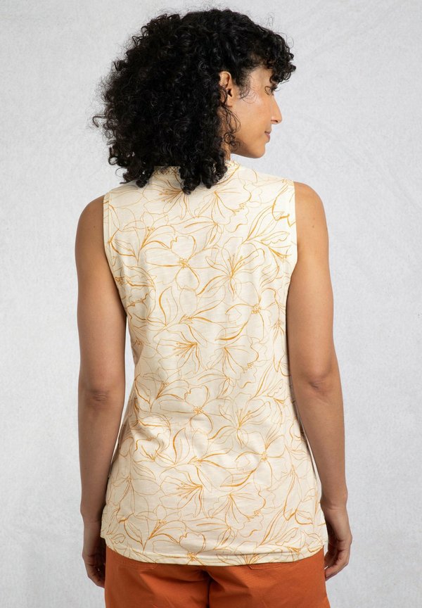 NONNO PRINTED  - Top - mustard