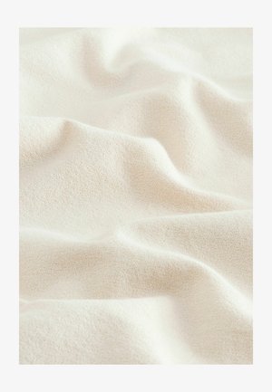 Next REGULAR FIT - PALM EMBROIDERED SHORT SLEEVE - Shirt - cream