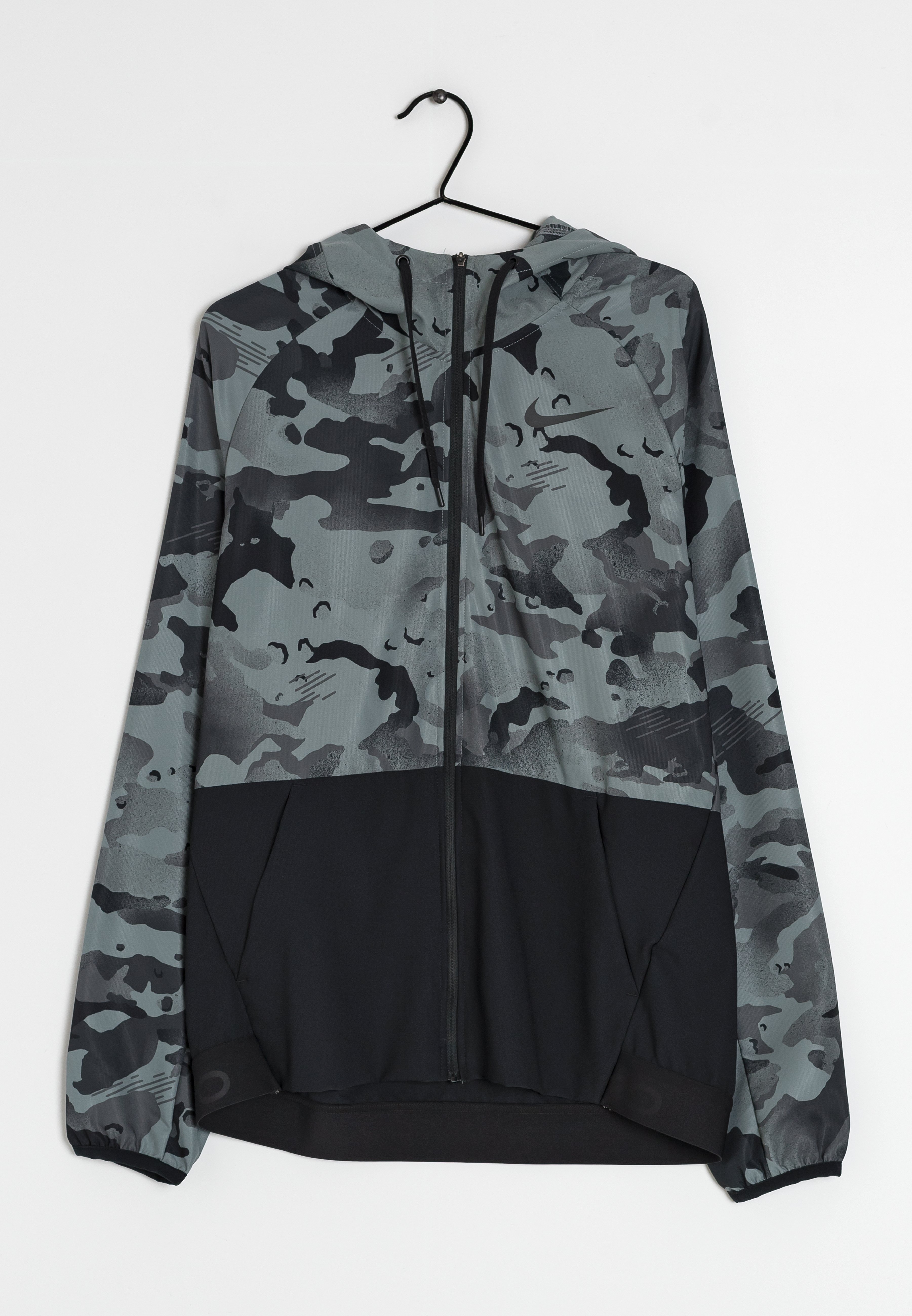 nike grey camo jacket