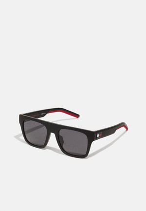 Sonnenbrille - matte black red