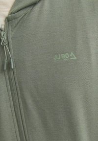 Jack & Jones Performance Sweater met rits - agave green