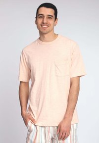 Colours & Sons SLUB - T-Shirt basic - rosa