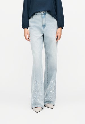 VMKATHY - Wide Leg - light blue denim