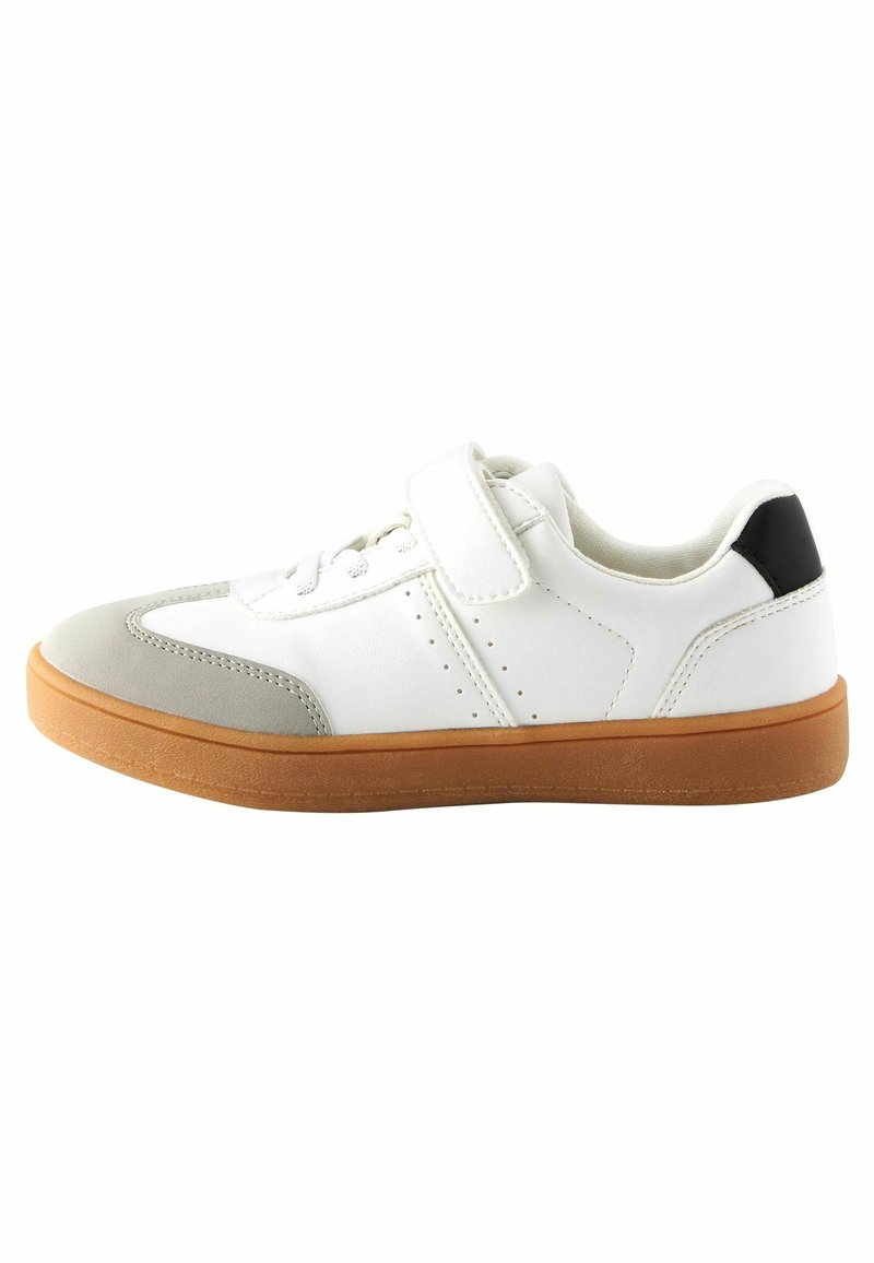 Next FASTENING CHEVRON Baskets basses white/blanc ZALANDO.FR