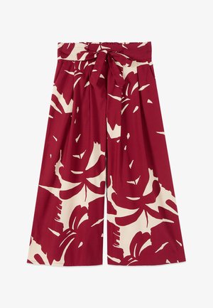Oltre, GONNA PANTALONE FANTASIA - Housut - rosso