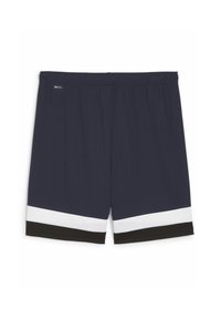 Puma INDIVIDUALRISE - Pantalón corto de deporte - navy white