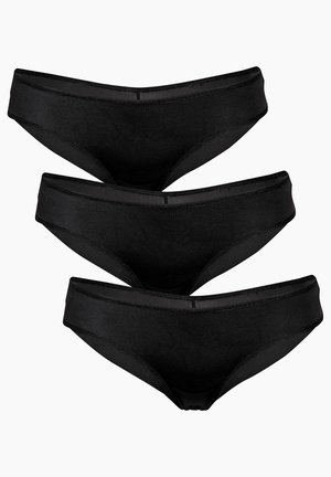 INVISIBLE MICRO - 3 PACK - BRASILIANO - Slip - black