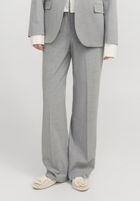JJXX JXMARY HW PANT - Hlače - medium grey melange